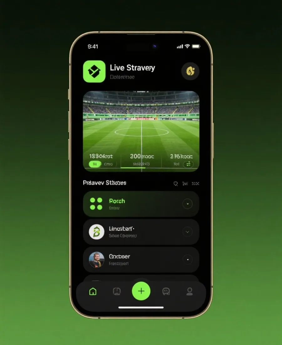 2026世界盃直播平台 APP 介面預覽