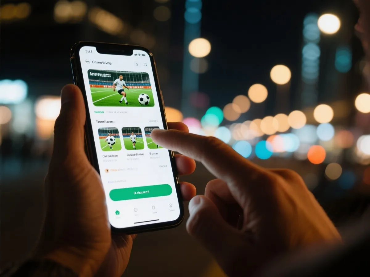 手機安裝與使用情境示意圖